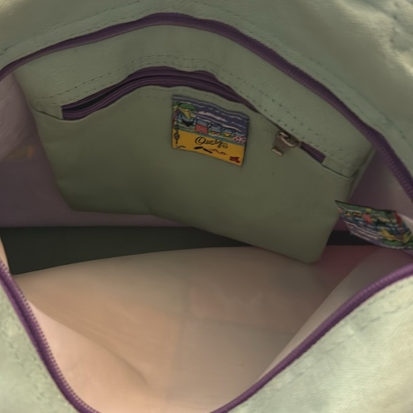 Surviving Stress Anne Ormsby Beach Tote or Purse Colorful Cocktail-Themed - Picture 6 of 14